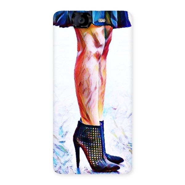 Sassy Heels Back Case for Canvas Knight A350