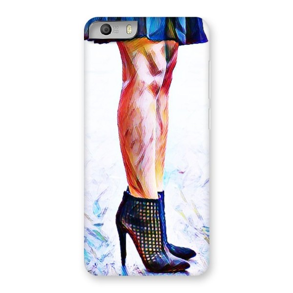 Sassy Heels Back Case for Micromax Canvas Knight 2
