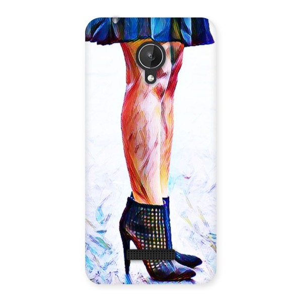 Sassy Heels Back Case for Micromax Canvas Spark Q380