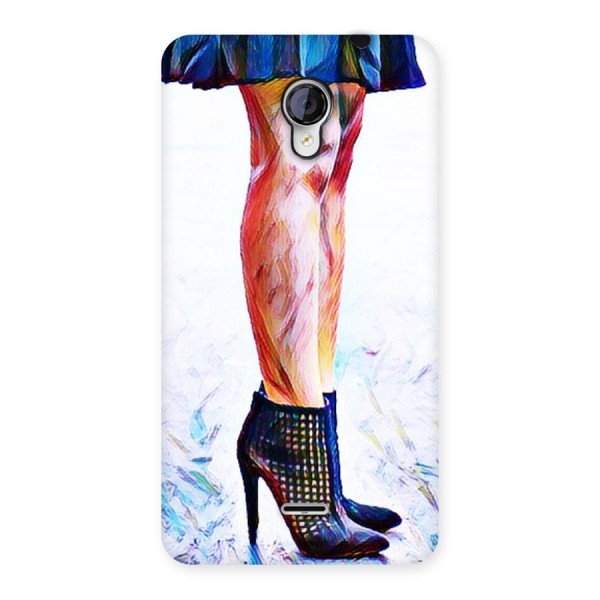 Sassy Heels Back Case for Micromax Unite 2 A106