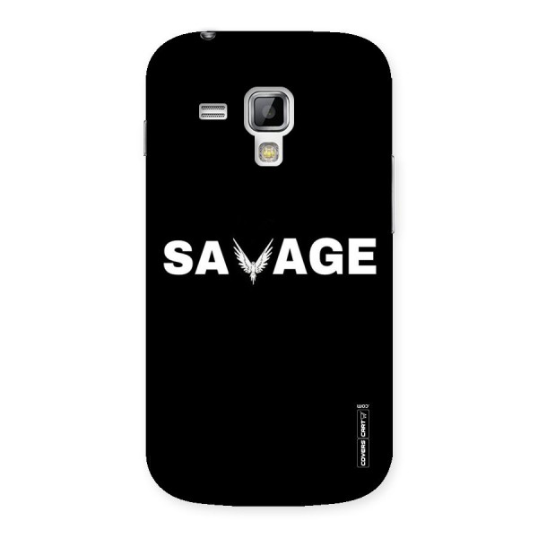 Savage Back Case for Galaxy S Duos