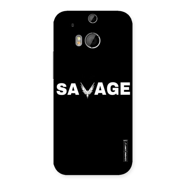 Savage Back Case for HTC One M8