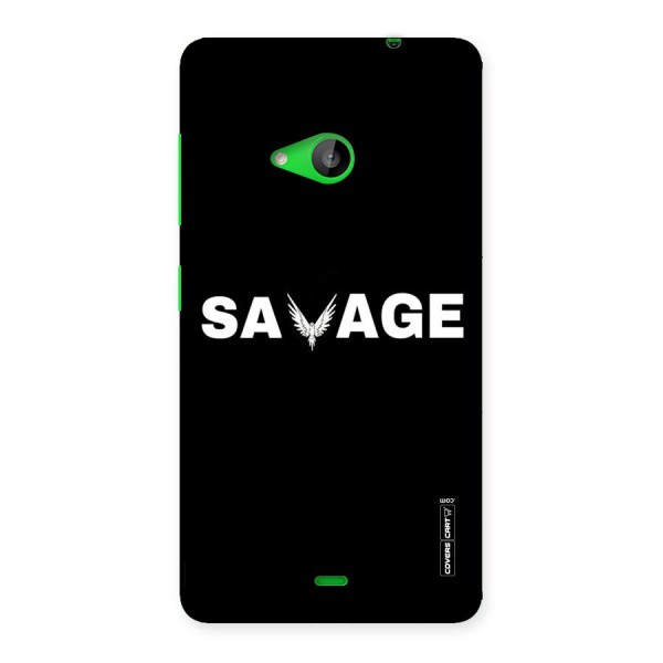 Savage Back Case for Lumia 535