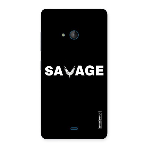 Savage Back Case for Lumia 540