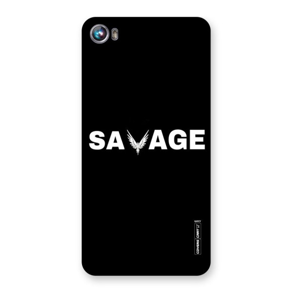 Savage Back Case for Micromax Canvas Fire 4 A107