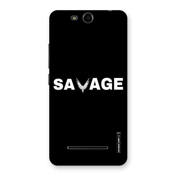 Savage Back Case for Micromax Canvas Juice 3 Q392