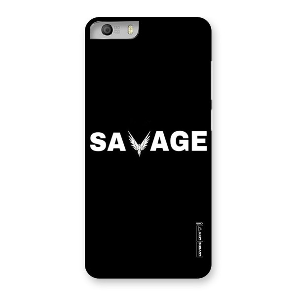 Savage Back Case for Micromax Canvas Knight 2
