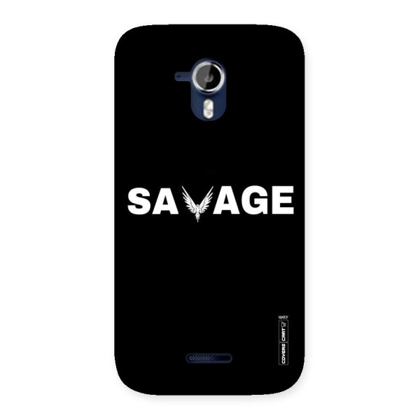 Savage Back Case for Micromax Canvas Magnus A117