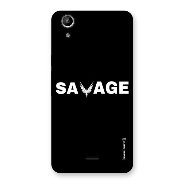 Savage Back Case for Micromax Canvas Selfie Lens Q345