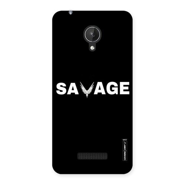 Savage Back Case for Micromax Canvas Spark Q380