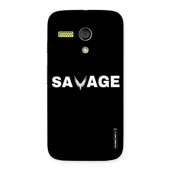 Savage Back Case for Moto G