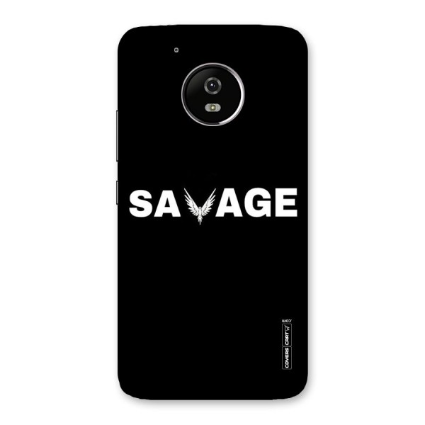 Savage Back Case for Moto G5