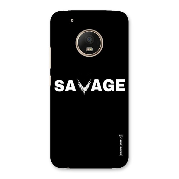 Savage Back Case for Moto G5 Plus