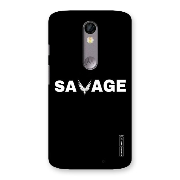 Savage Back Case for Moto X Force