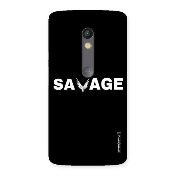 Savage Back Case for Moto X Play
