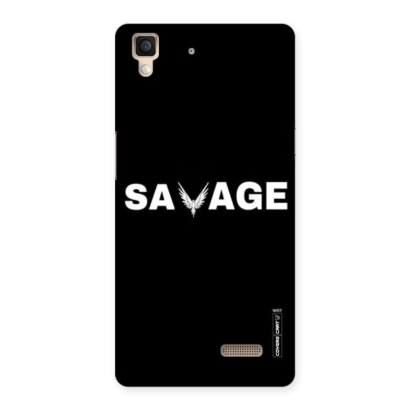 Savage Back Case for Oppo R7