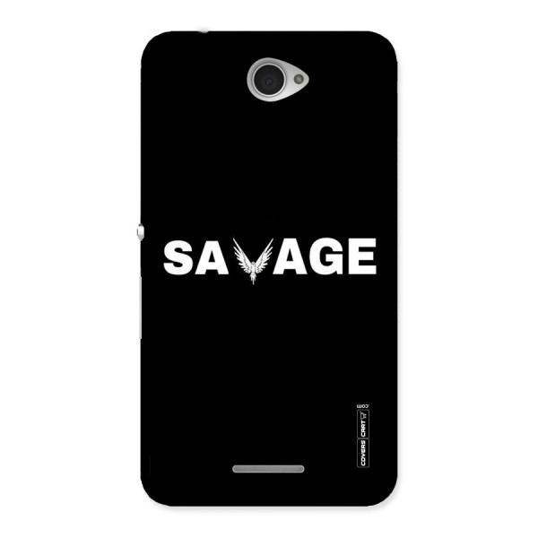 Savage Back Case for Sony Xperia E4