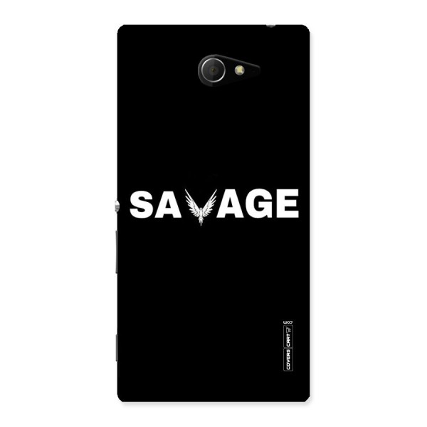 Savage Back Case for Sony Xperia M2