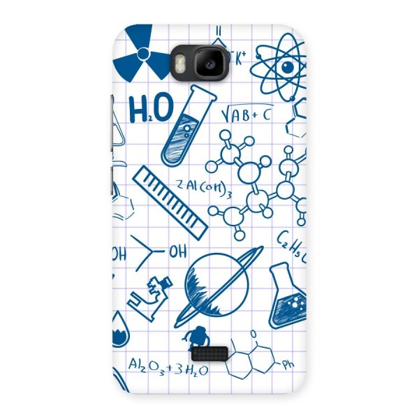 Science Notebook Back Case for Honor Bee