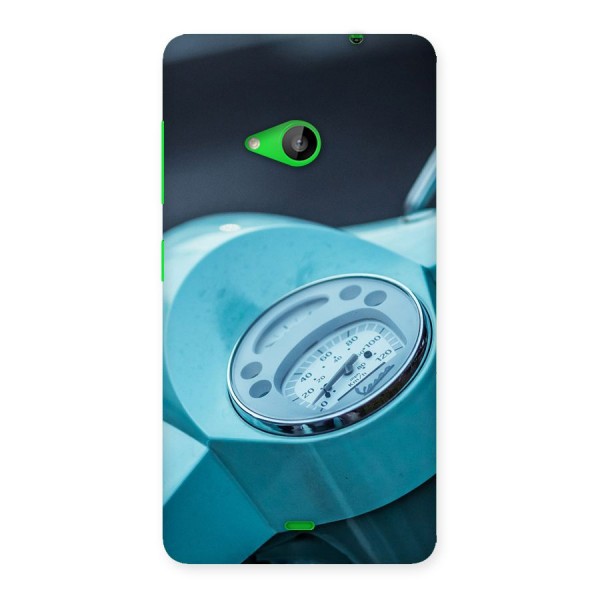 Scooter Meter Back Case for Lumia 535