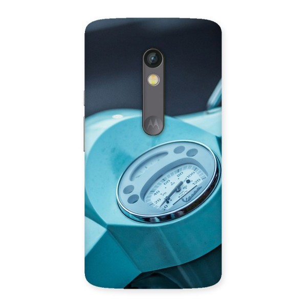 Scooter Meter Back Case for Moto X Play