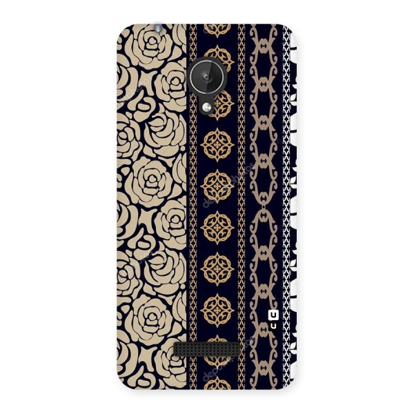 Seamless Pattern Back Case for Micromax Canvas Spark Q380