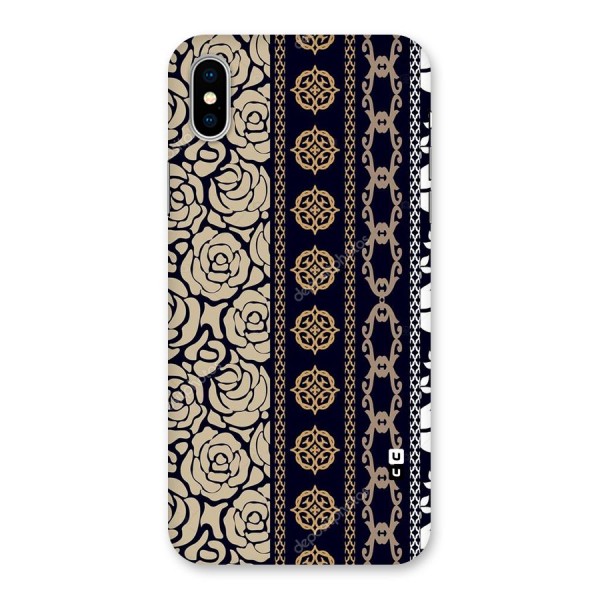 Seamless Pattern Back Case for iPhone X