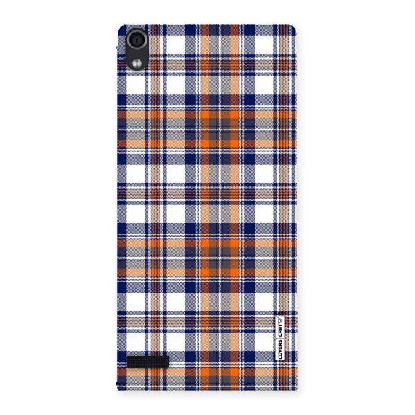 Shades Of Check Back Case for Ascend P6