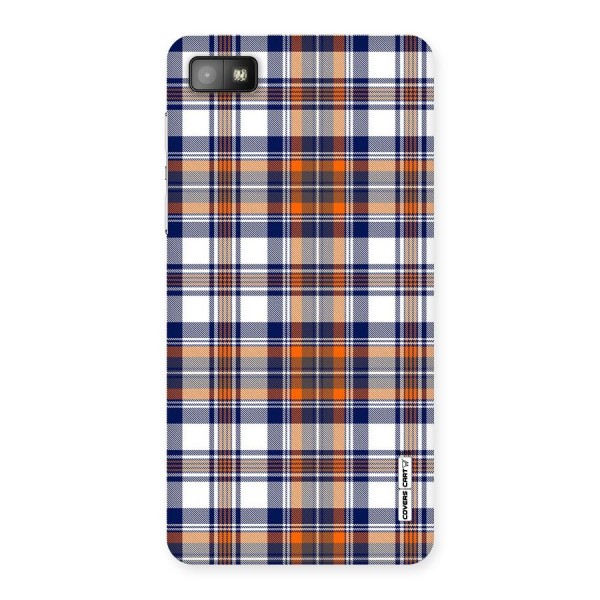 Shades Of Check Back Case for Blackberry Z10