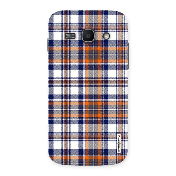 Shades Of Check Back Case for Galaxy Ace 3