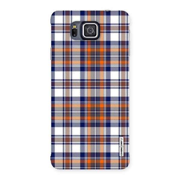 Shades Of Check Back Case for Galaxy Alpha