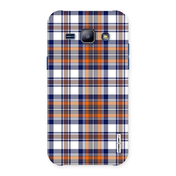Shades Of Check Back Case for Galaxy J1
