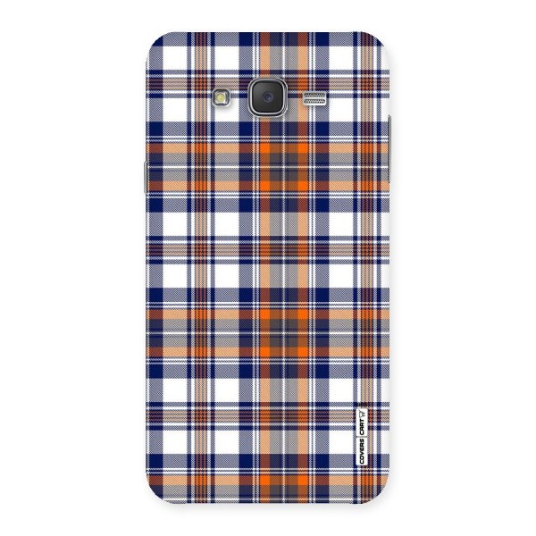 Shades Of Check Back Case for Galaxy J7