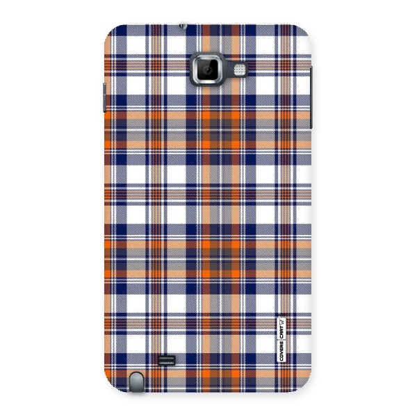 Shades Of Check Back Case for Galaxy Note
