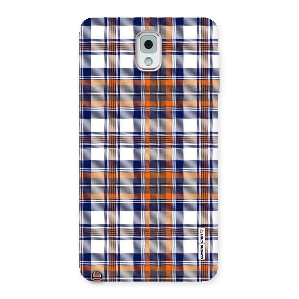 Shades Of Check Back Case for Galaxy Note 3
