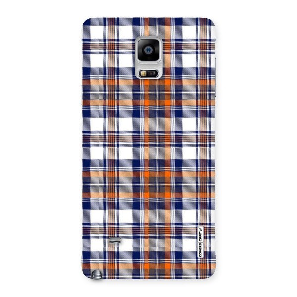 Shades Of Check Back Case for Galaxy Note 4