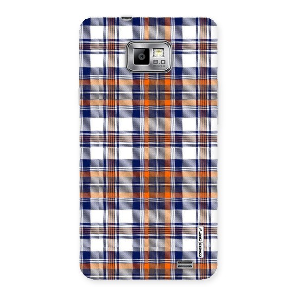 Shades Of Check Back Case for Galaxy S2