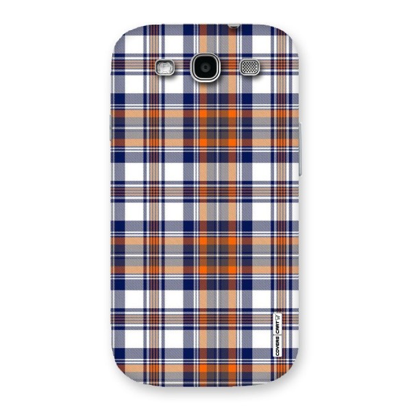 Shades Of Check Back Case for Galaxy S3