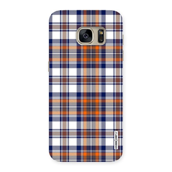 Shades Of Check Back Case for Galaxy S7