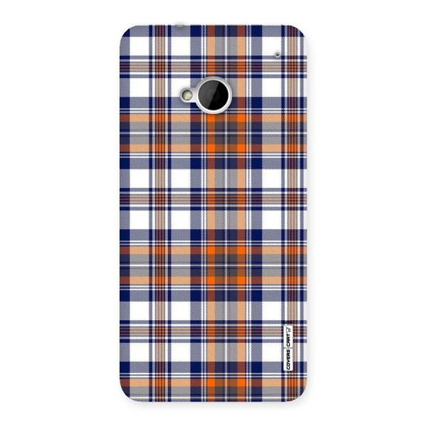 Shades Of Check Back Case for HTC One M7