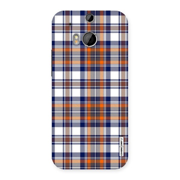Shades Of Check Back Case for HTC One M8