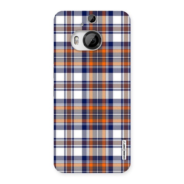 Shades Of Check Back Case for HTC One M9 Plus