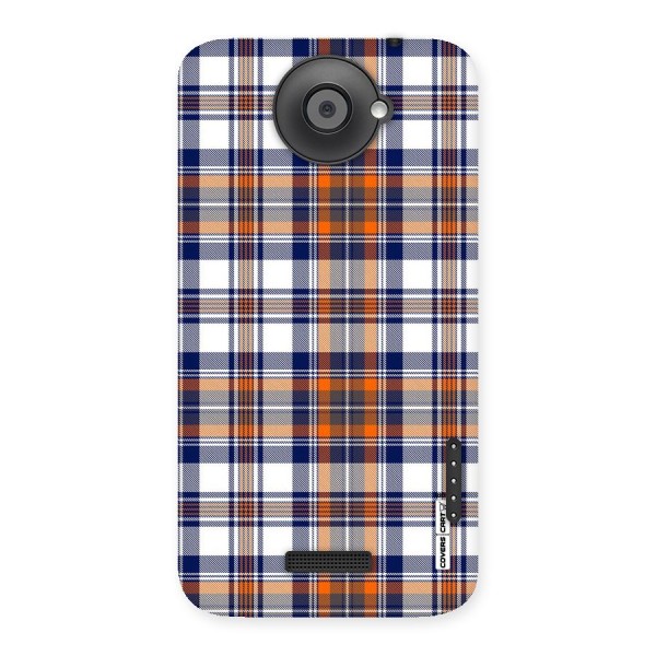 Shades Of Check Back Case for HTC One X