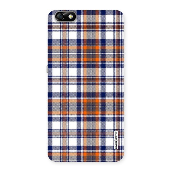 Shades Of Check Back Case for Honor 4X