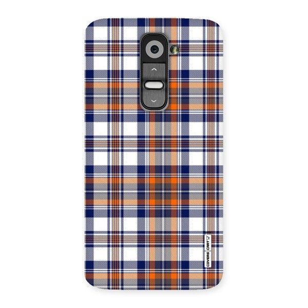 Shades Of Check Back Case for LG G2