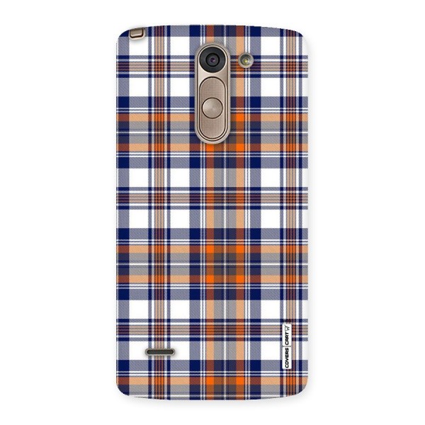 Shades Of Check Back Case for LG G3 Stylus
