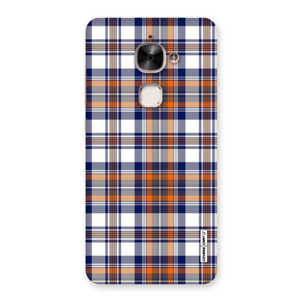Shades Of Check Back Case for Le 2
