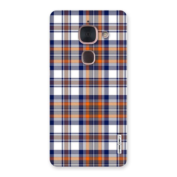 Shades Of Check Back Case for Le Max 2