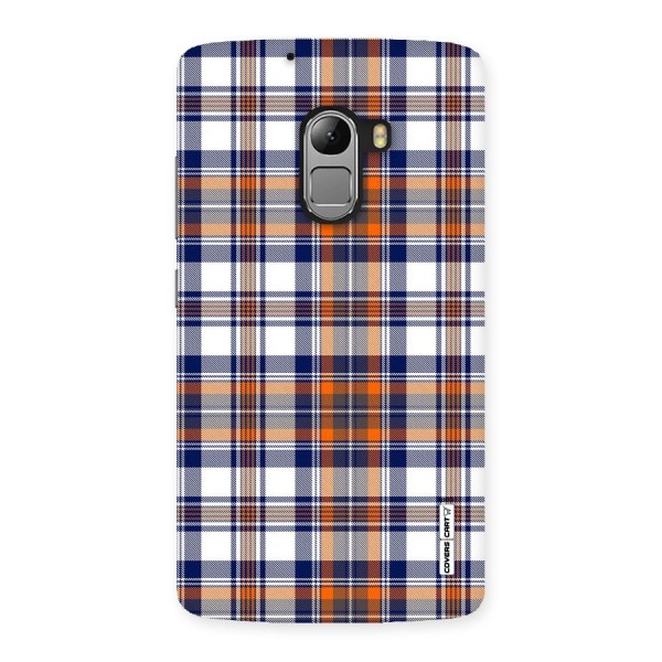 Shades Of Check Back Case for Lenovo K4 Note