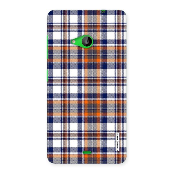Shades Of Check Back Case for Lumia 535